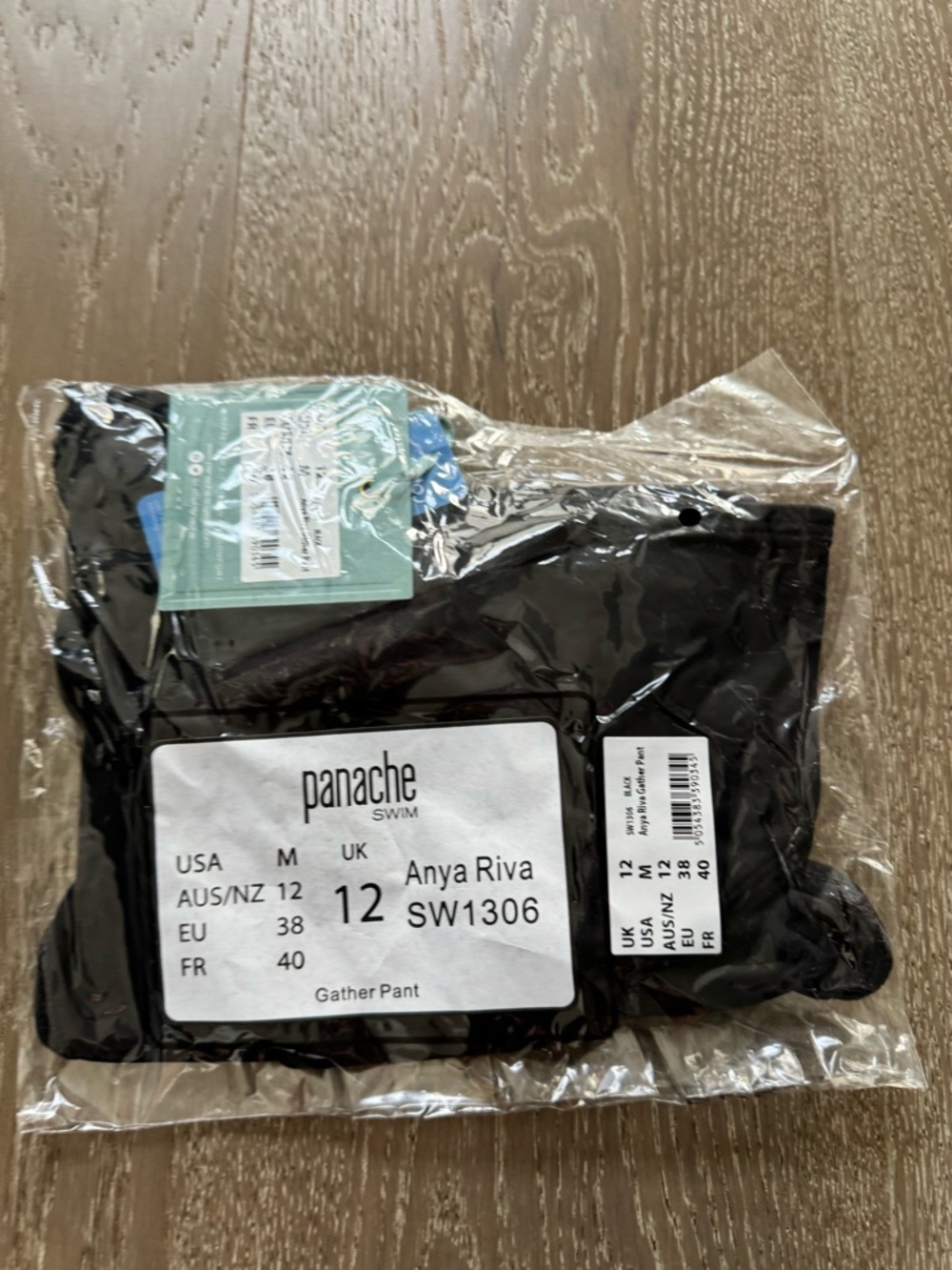 Panache Anya Riva gather black bikini bottoms - Picture 7 of 7